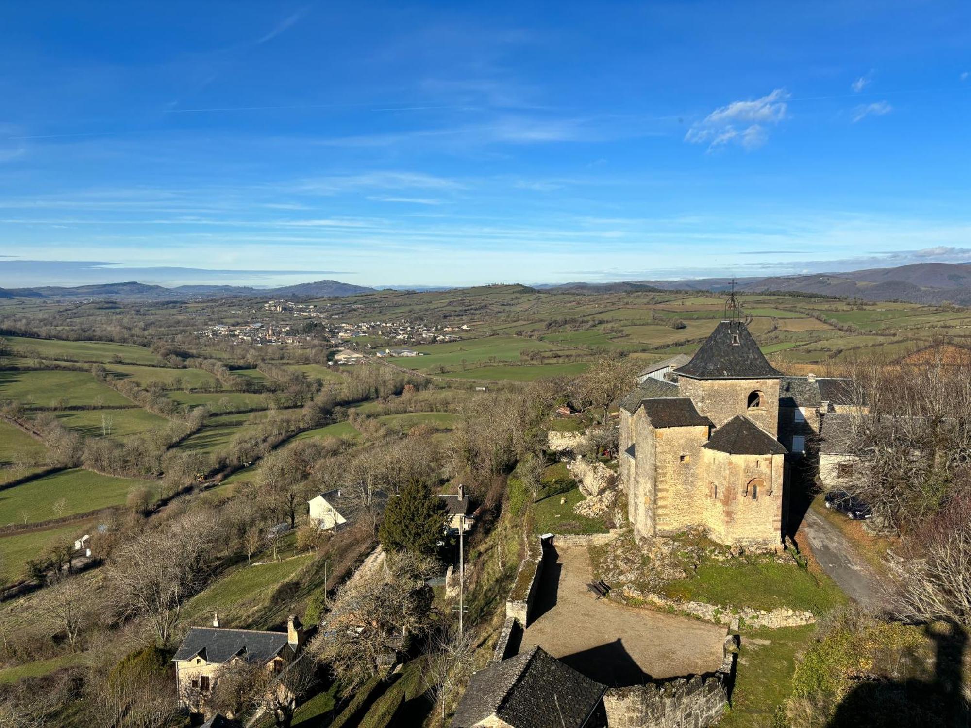 Villa L'Echappee Belle, Vue Panoramique Sur La Campagne à Saint-Saturnin-de-Lenne Extérieur photo